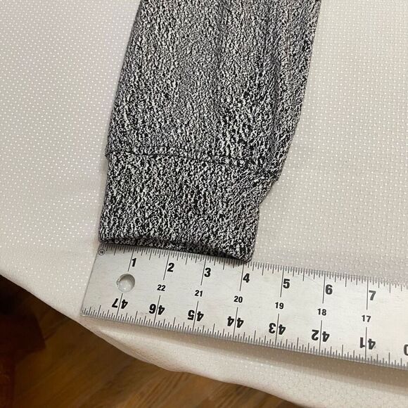 Lululemon Ready To Rulu Pant Jogger Running Leopard Jacquard White Black Size 4 - Picture 5 of 7